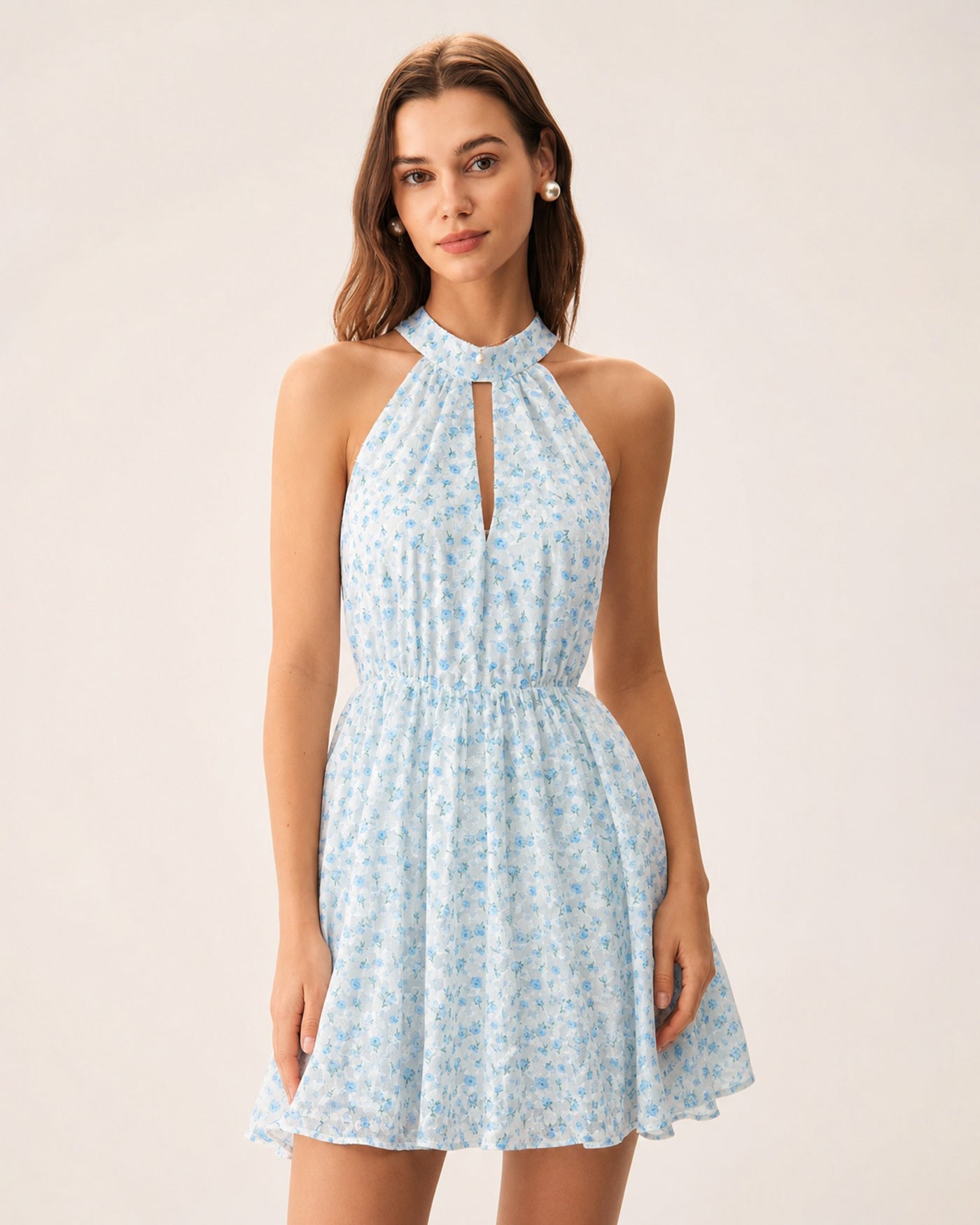 Women's Woven Polyester Mini Dresses Dresses - RIHOAS