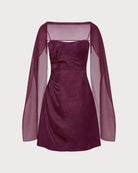 Women's Woven Polyester Mini Dresses Dresses - RIHOAS