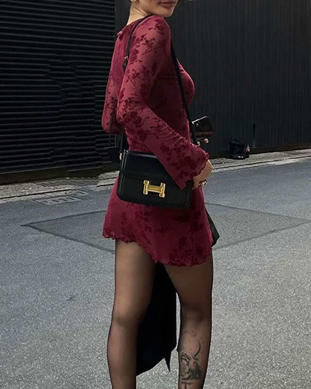 Women's Woven Polyester Mini Dresses Dresses - RIHOAS