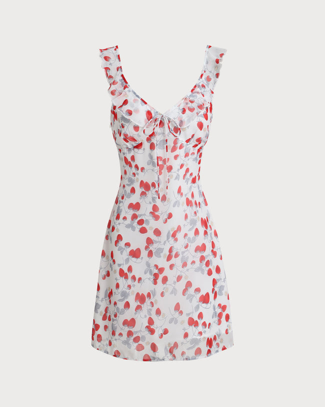 Women's Woven Polyester Mini Dresses White Dresses - RIHOAS