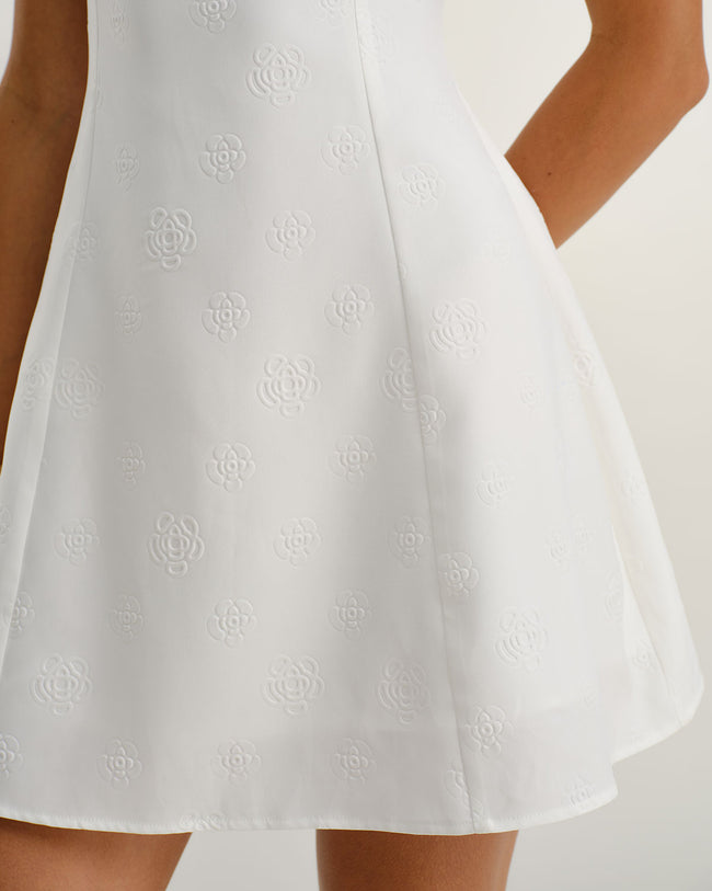 Women's Woven Polyester Mini Skirt Dresses - RIHOAS