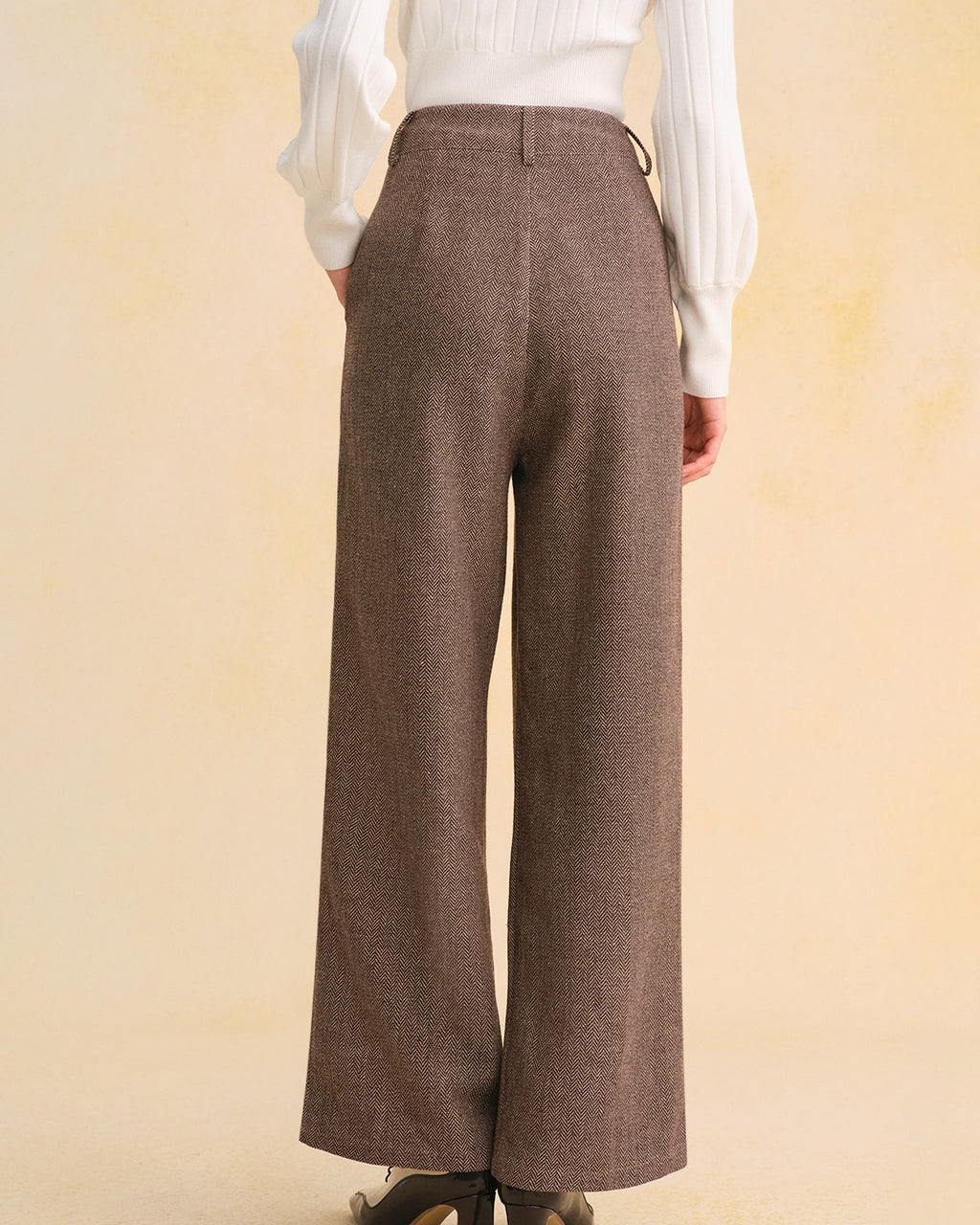 Women's Woven Polyester Pants Bottoms - RIHOAS
