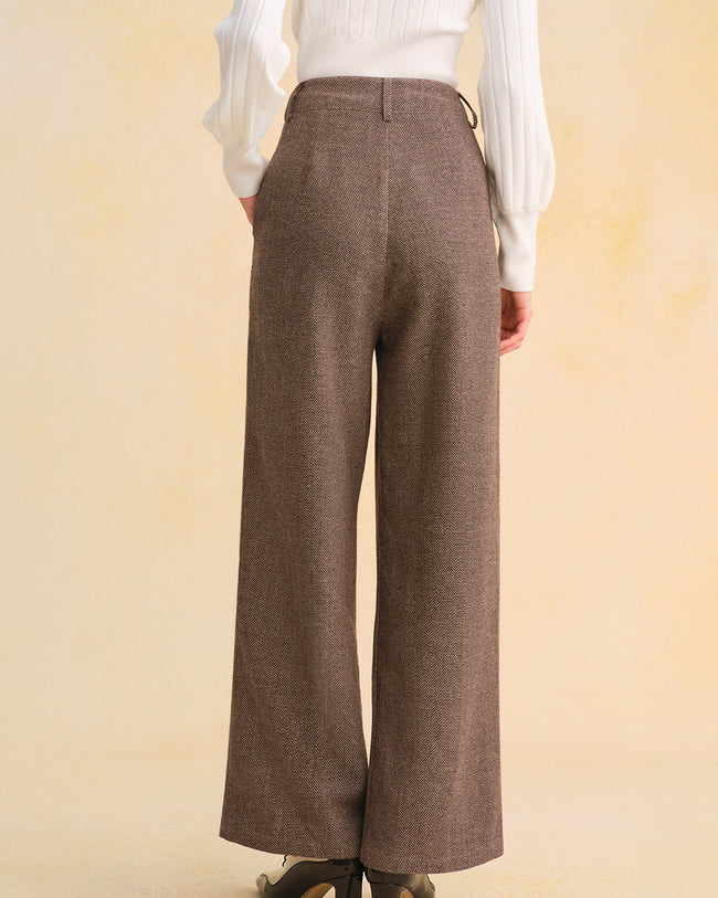 Women's Woven Polyester Pants Bottoms - RIHOAS