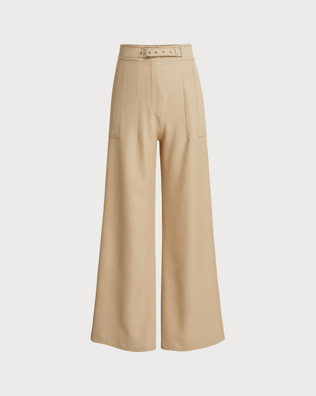 Women's Woven Polyester Pants Bottoms - RIHOAS