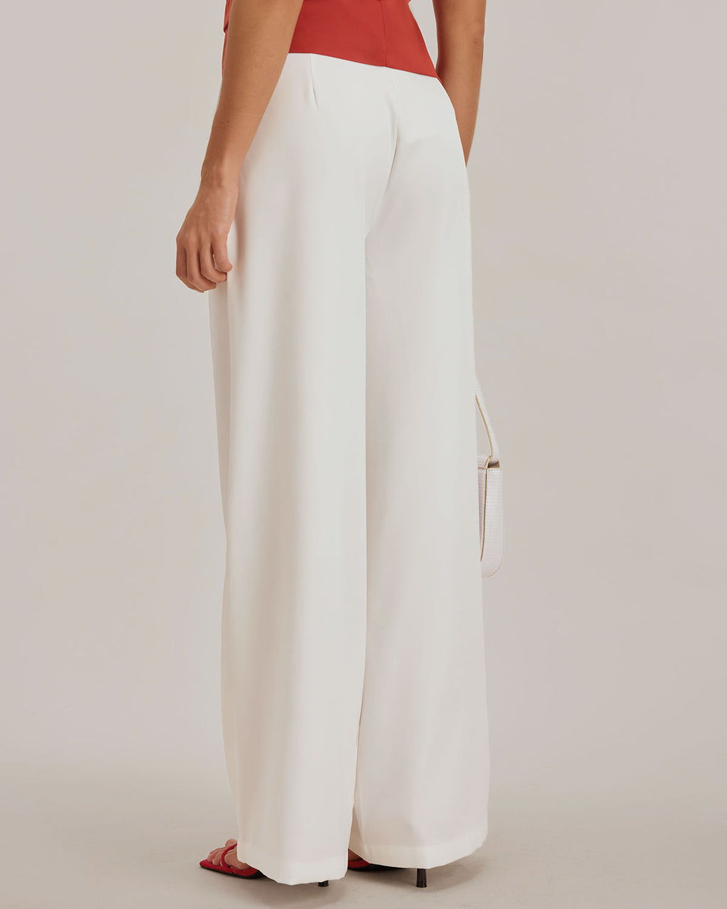Women's Woven Polyester Pants Bottoms - RIHOAS