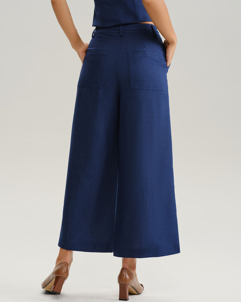 Women's Woven Polyester Pants Bottoms - RIHOAS