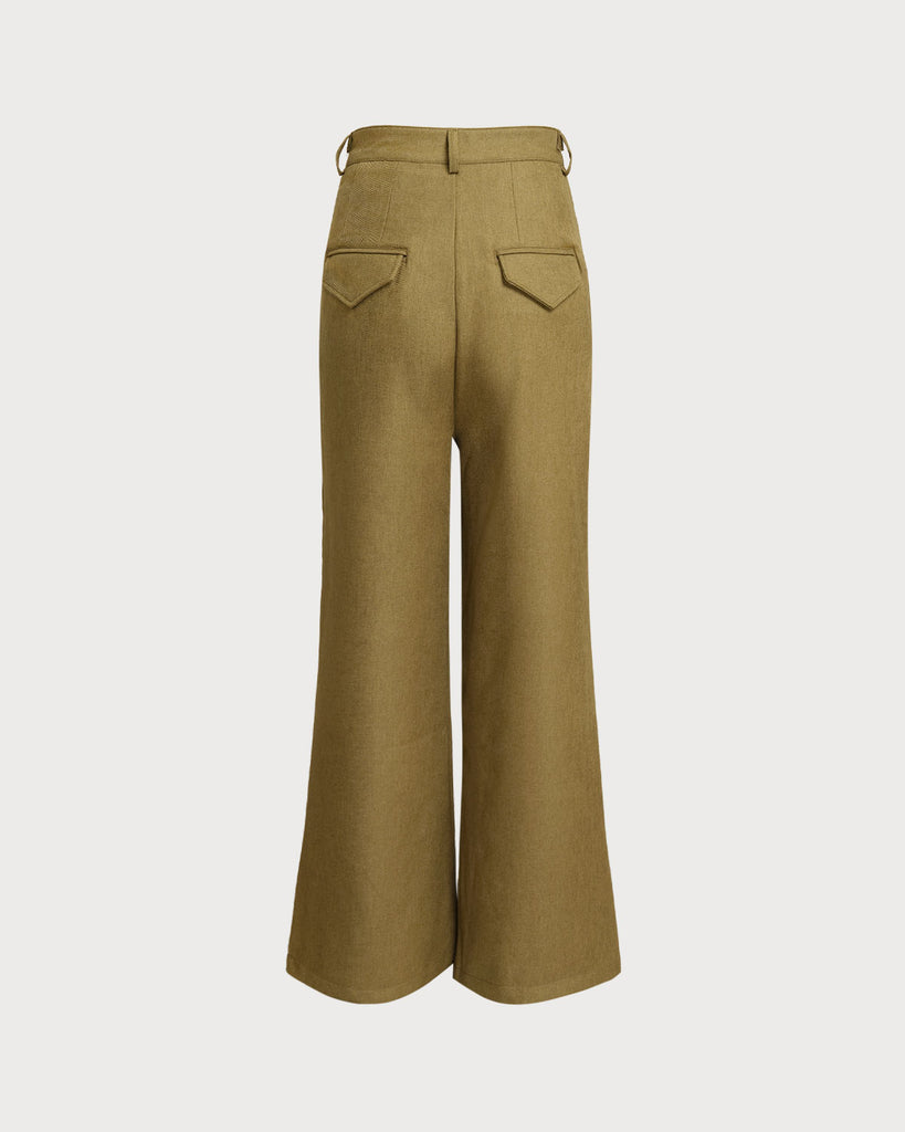 Women's Woven Polyester Pants Bottoms - RIHOAS