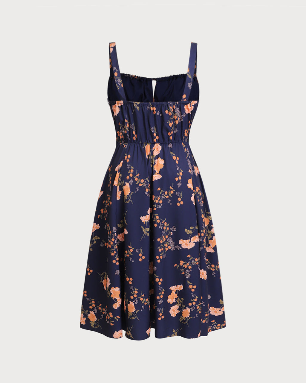Women's Woven Polyester Plus Size Midi Dresses Plus Size Dresses - RIHOAS