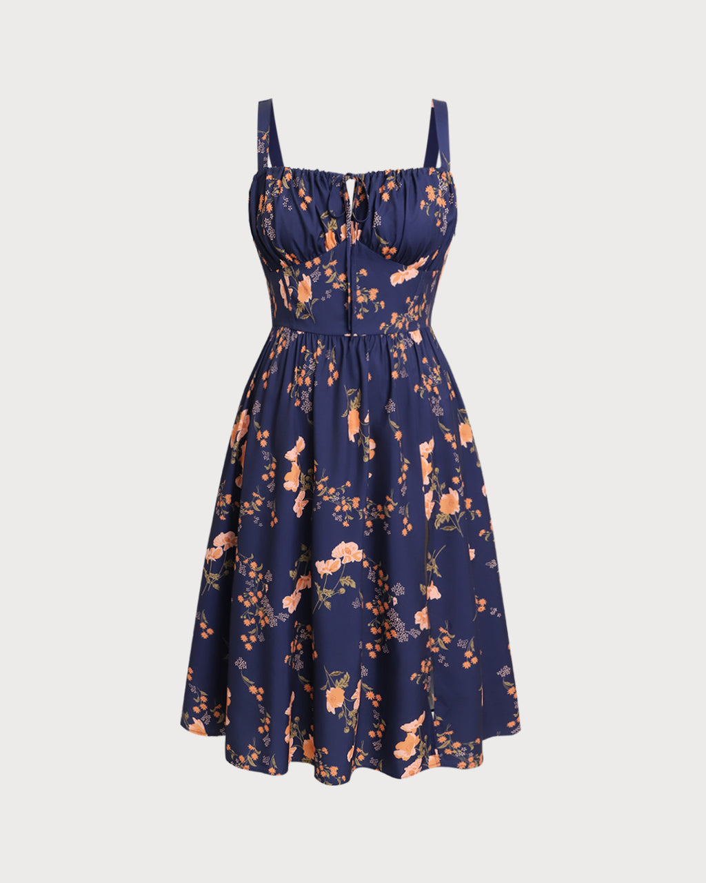 Women's Woven Polyester Plus Size Midi Dresses Plus Size Dresses - RIHOAS