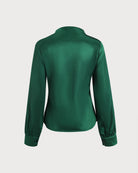 Women's Woven Polyester Shirt Tops - RIHOAS