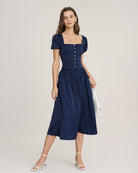 Women's Woven Polyester Shirt Tops - RIHOAS