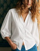 Women's Woven Polyester Shirt Tops - RIHOAS