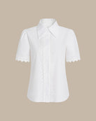 Women's Woven Polyester Shirt Tops - RIHOAS