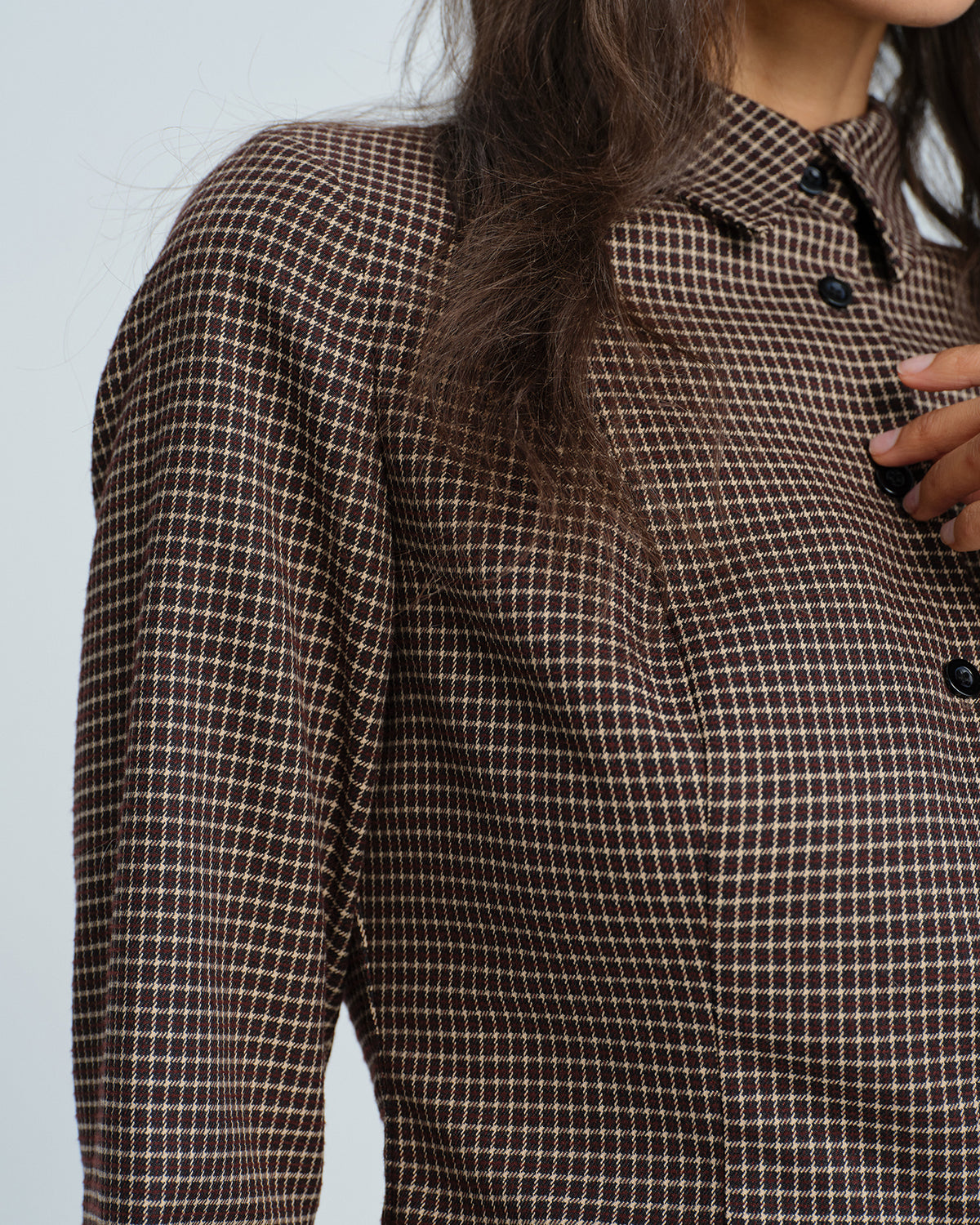 Women's Woven Polyester Shirt Tops - RIHOAS