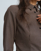 Women's Woven Polyester Shirt Tops - RIHOAS