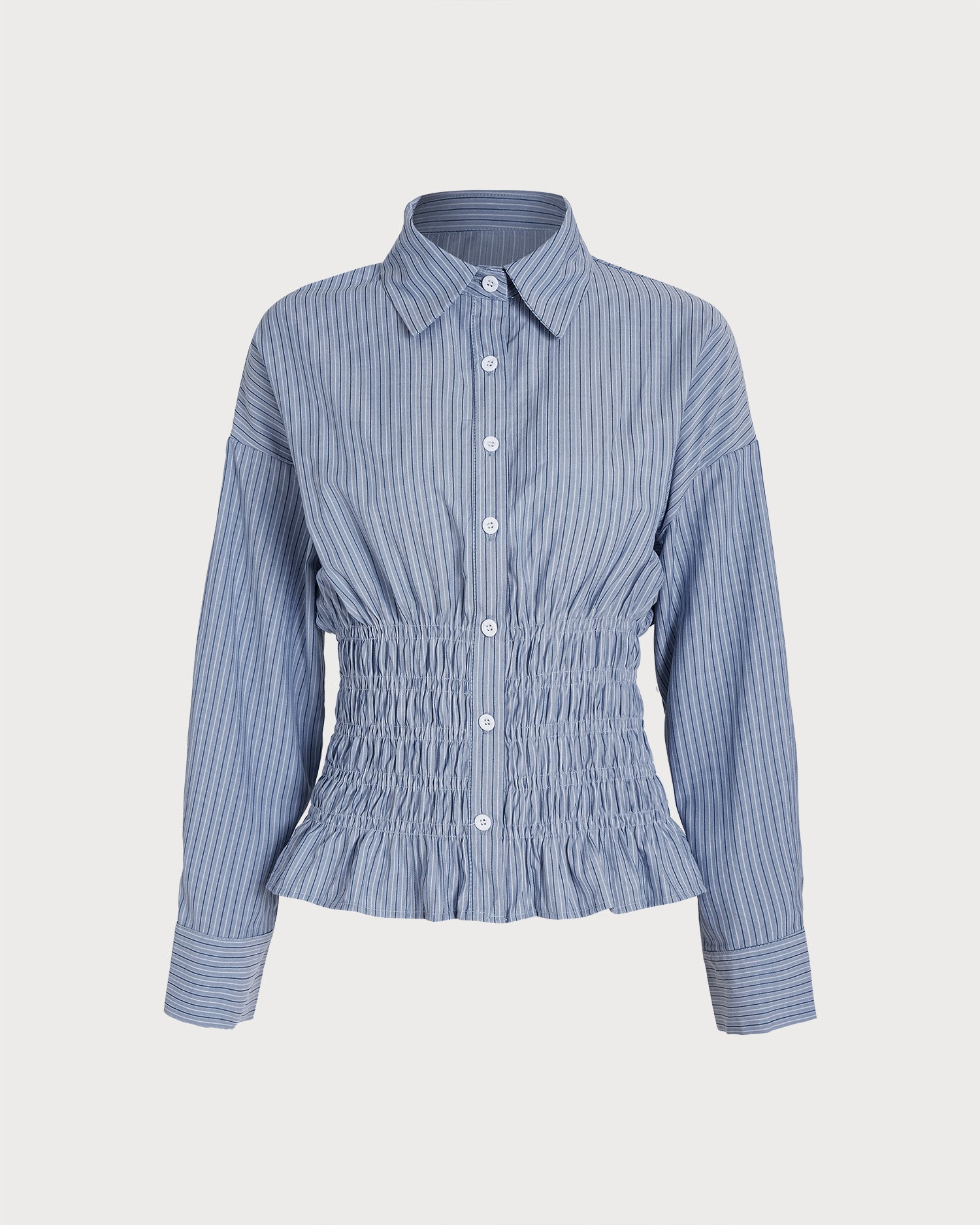 Women's Woven Polyester Shirt - RIHOAS - 02