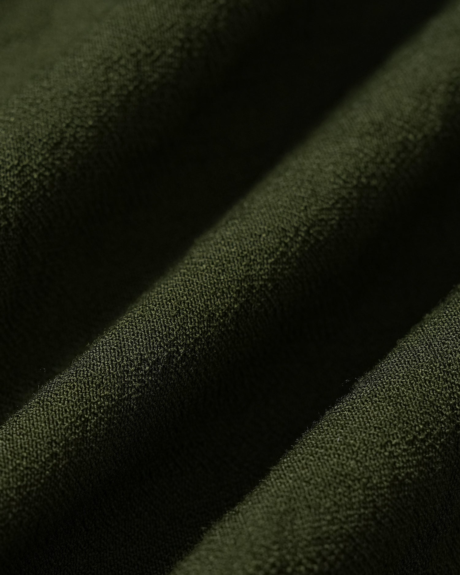 Green Embroidery Ruffled Button Shirt 03