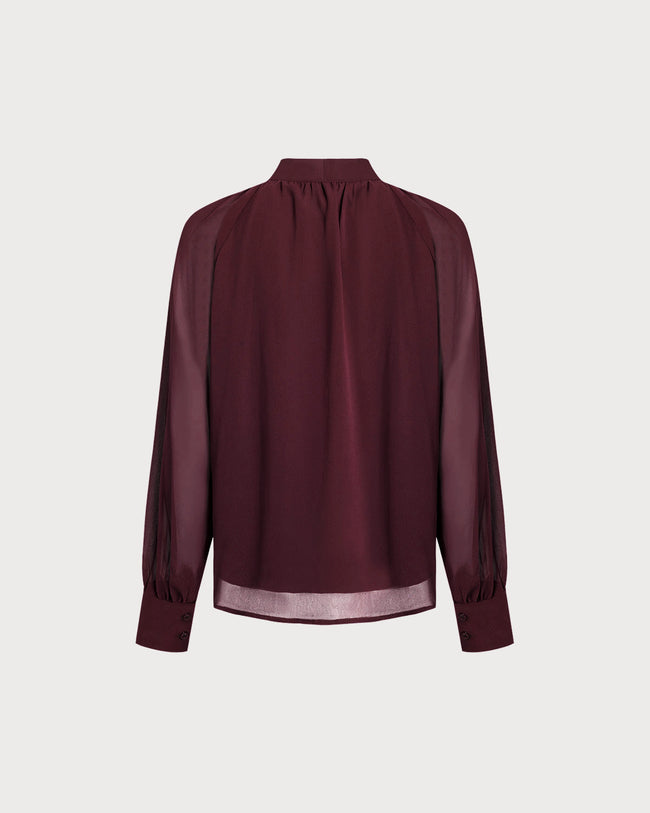 Women's Woven Polyester Shirt Tops - RIHOAS