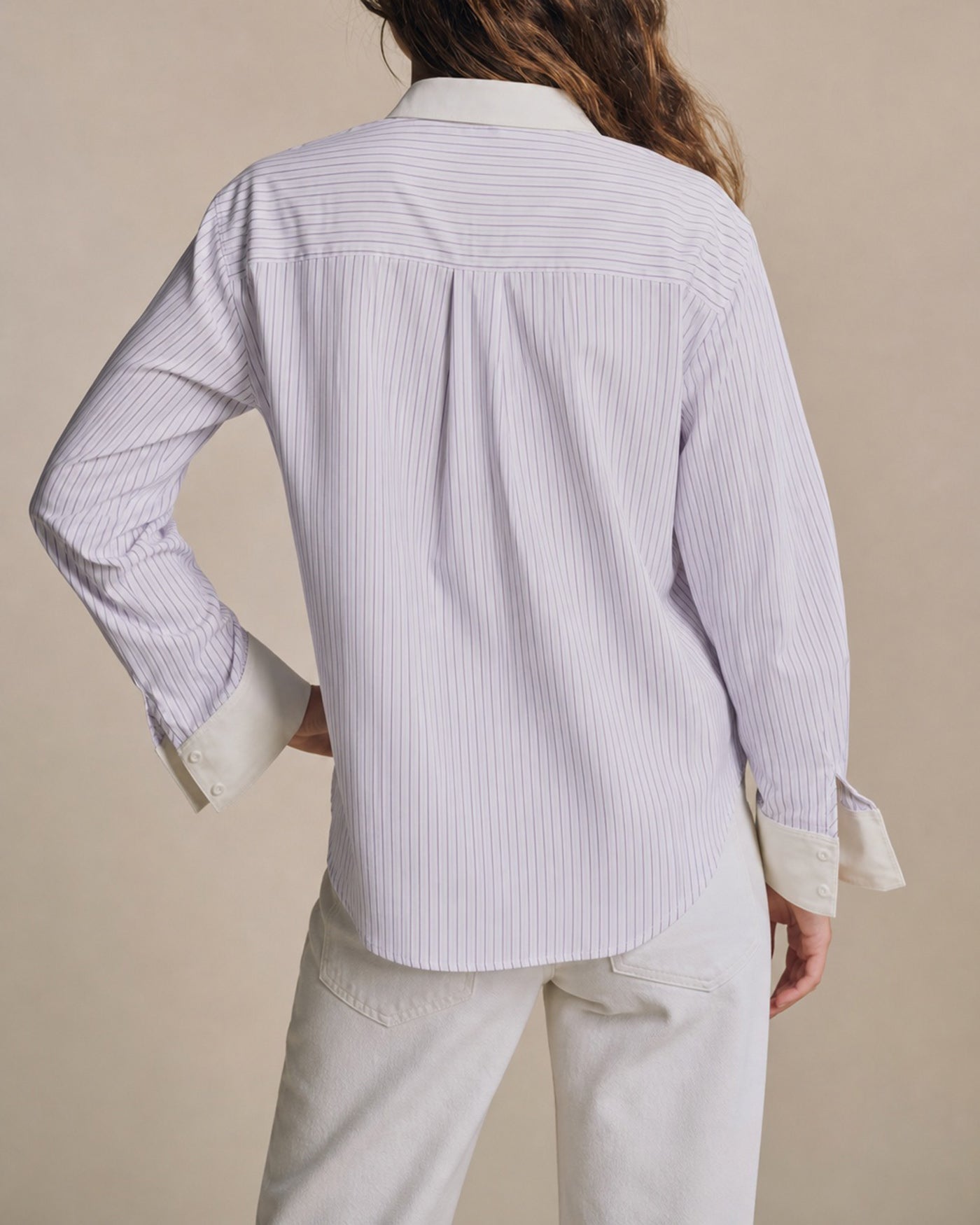 Women's Woven Polyester Shirt Tops - RIHOAS
