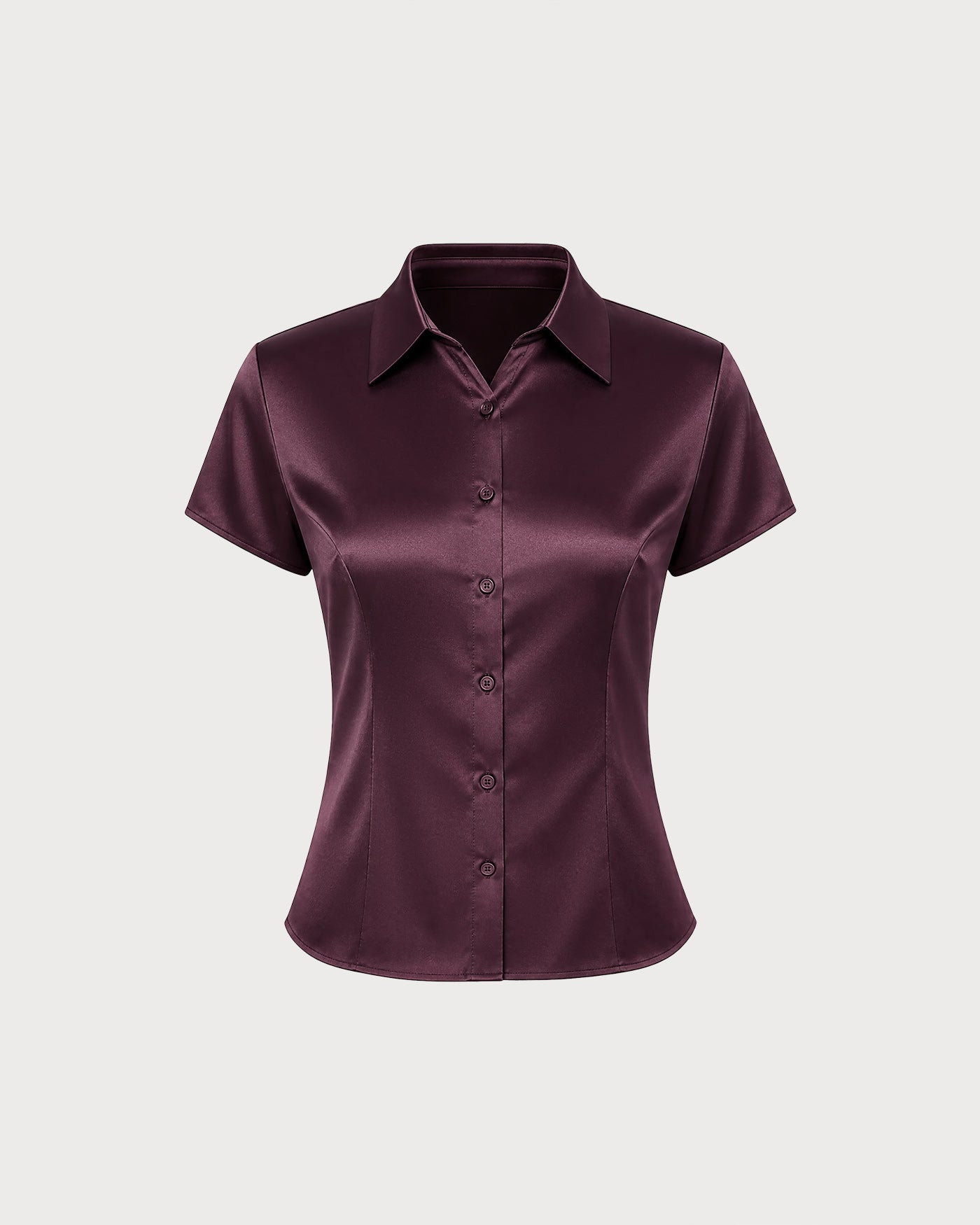 Women's Woven Polyester Shirt Tops - RIHOAS