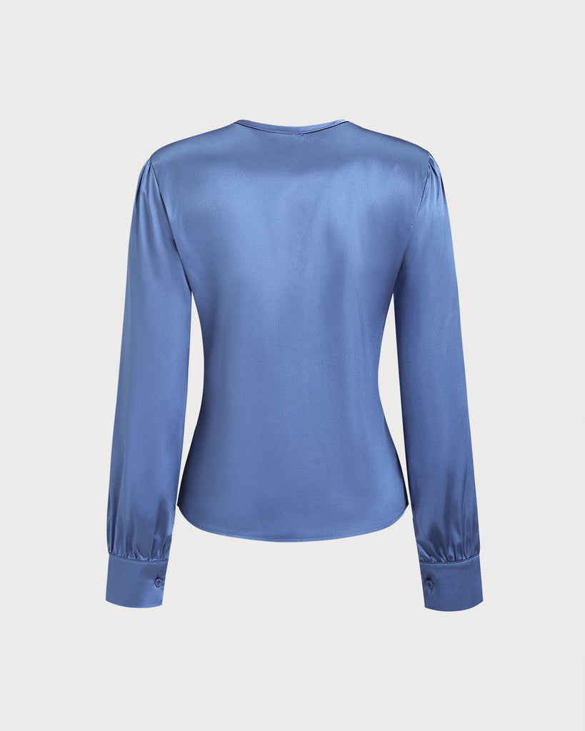 Women's Woven Polyester Shirt Tops - RIHOAS