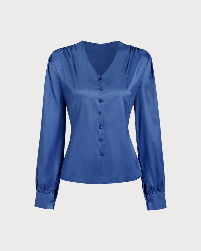 Women's Woven Polyester Shirt Tops - RIHOAS