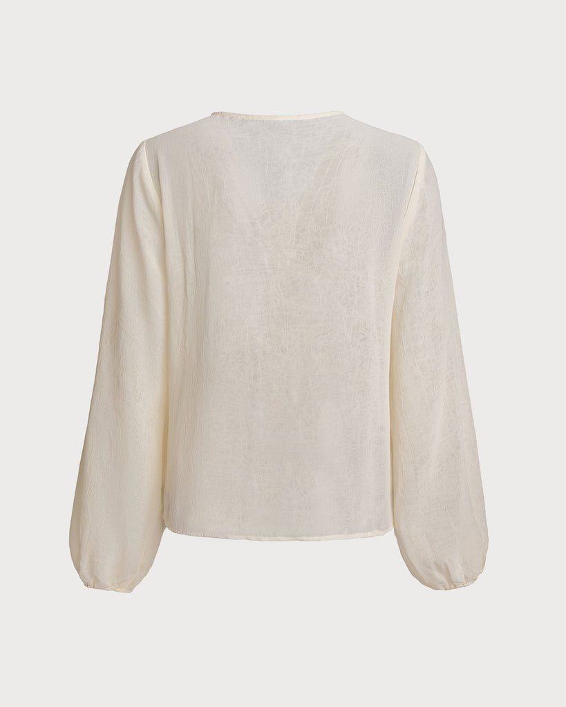 Women's Woven Polyester Shirt Tops - RIHOAS