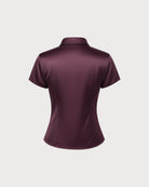 Women's Woven Polyester Shirt Tops - RIHOAS