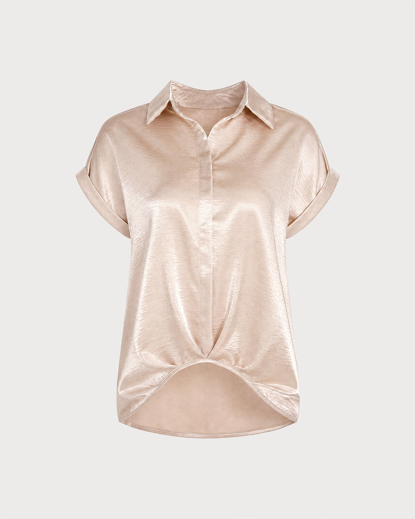 Women's Woven Polyester Shirt Tops - RIHOAS