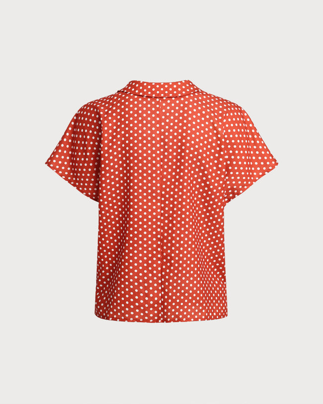 Women's Woven Polyester Shirt Tops - RIHOAS