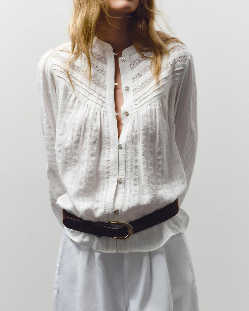 Women's Woven Polyester Shirt Tops - RIHOAS