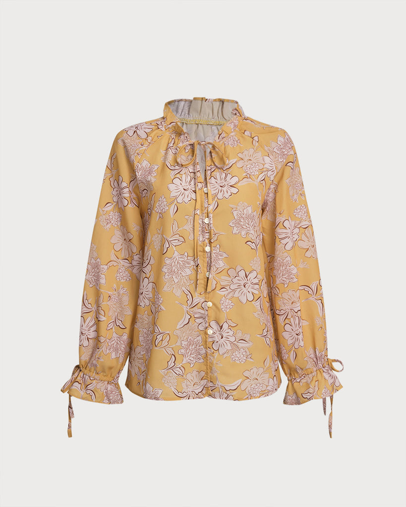 Women's Woven Polyester Shirt Tops - RIHOAS