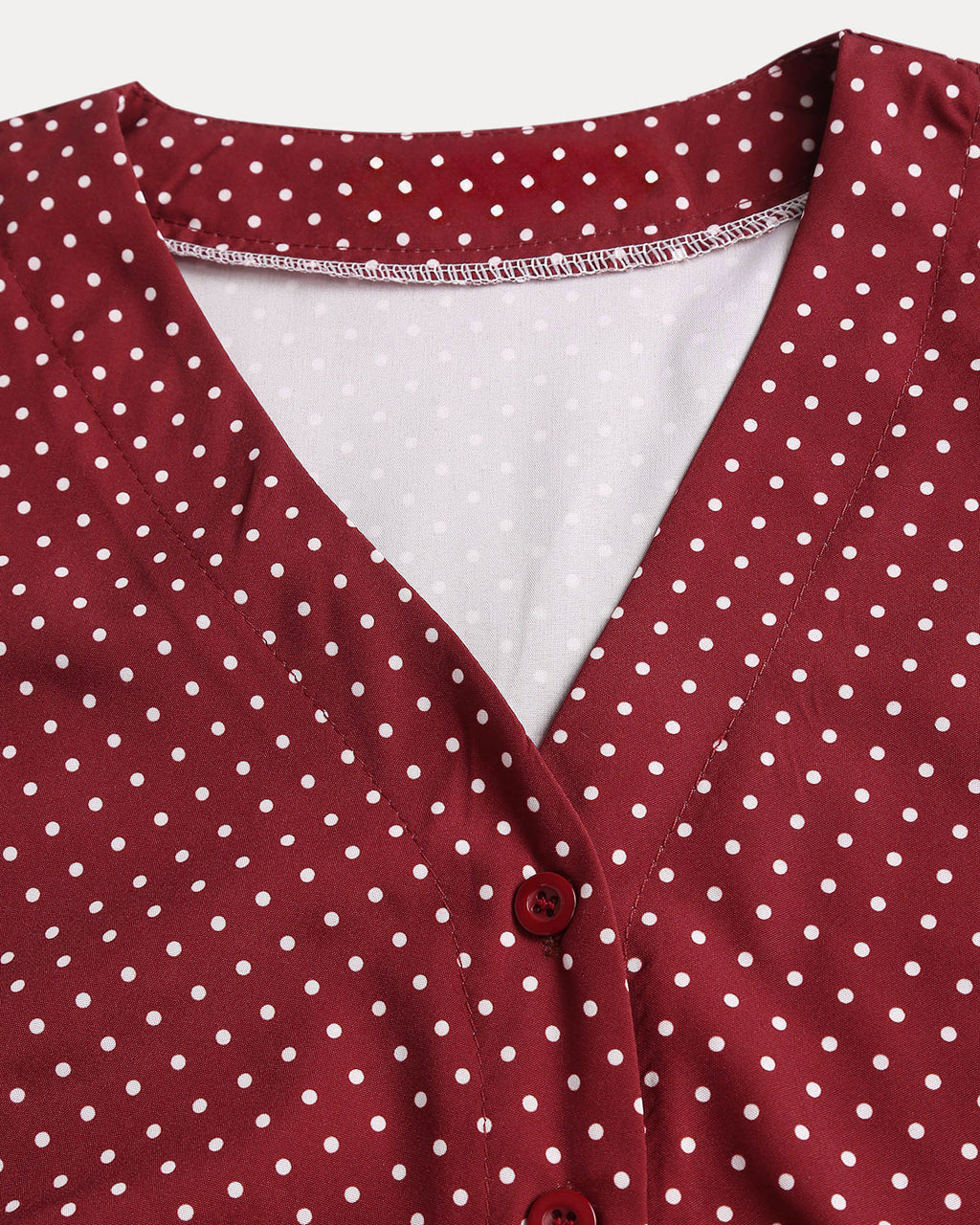 Women's Woven Polyester Shirt Tops - RIHOAS