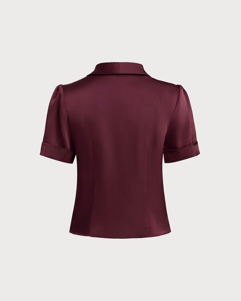 Women's Woven Polyester Shirts Tops - RIHOAS