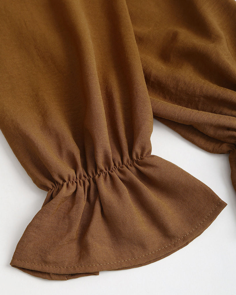 Women's Woven Polyester Shirts Tops - RIHOAS