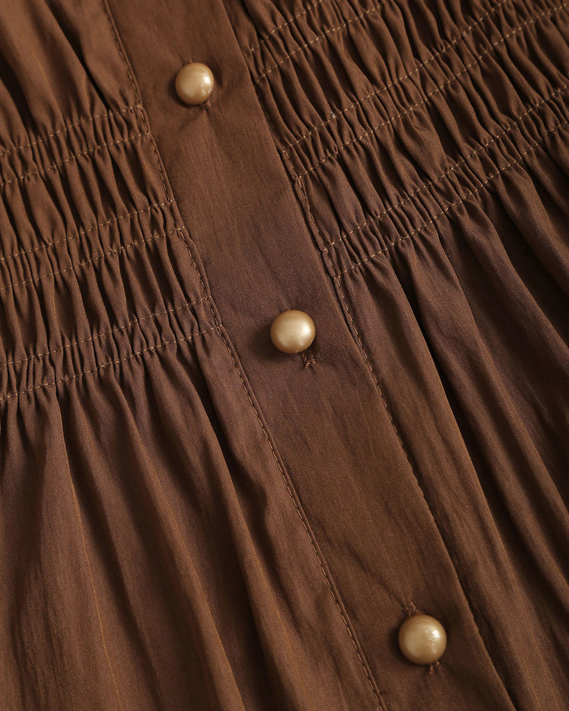 Women's Woven Polyester Shirts Tops - RIHOAS