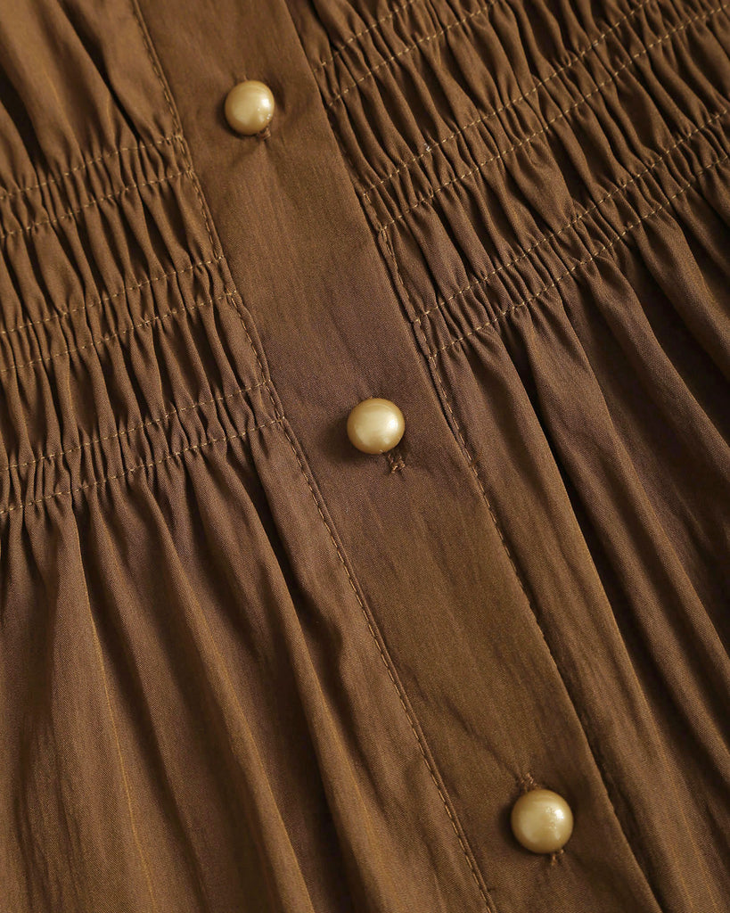 Women's Woven Polyester Shirts Tops - RIHOAS