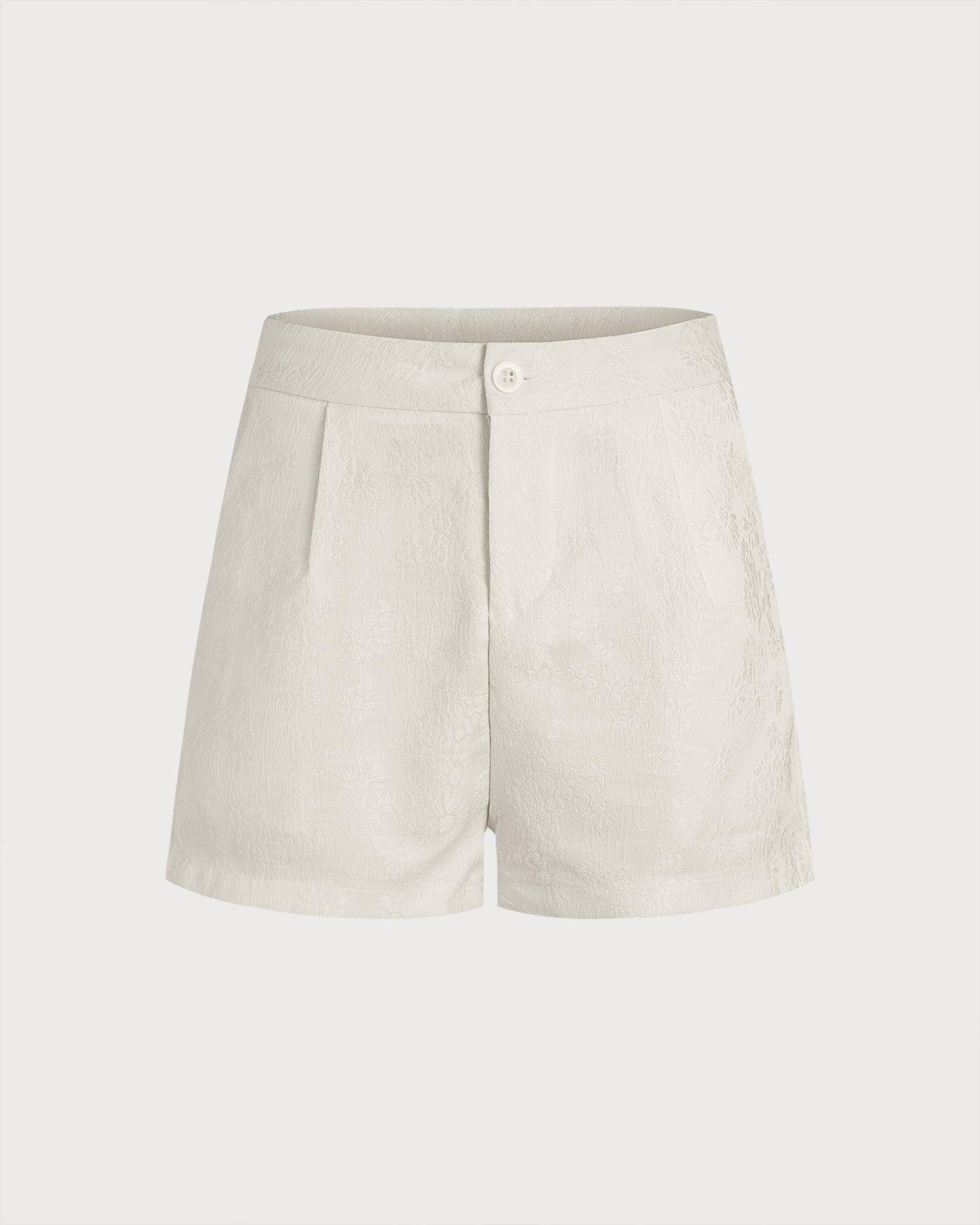 Women's Woven Polyester Shorts Apricot Bottoms - RIHOAS