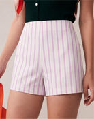 Women's Woven Polyester Shorts Bottoms - RIHOAS