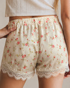 Women's Woven Polyester Shorts Bottoms - RIHOAS