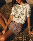 Women's Woven Polyester Shorts Bottoms - RIHOAS