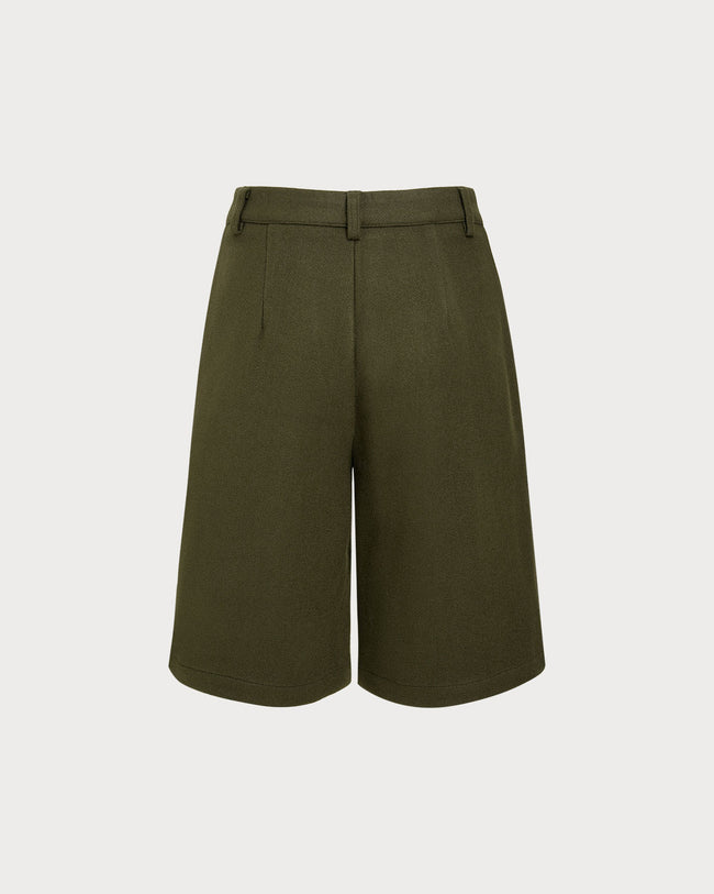 Women's Woven Polyester Shorts Bottoms - RIHOAS