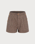 Women's Woven Polyester Shorts - RIHOAS - 01