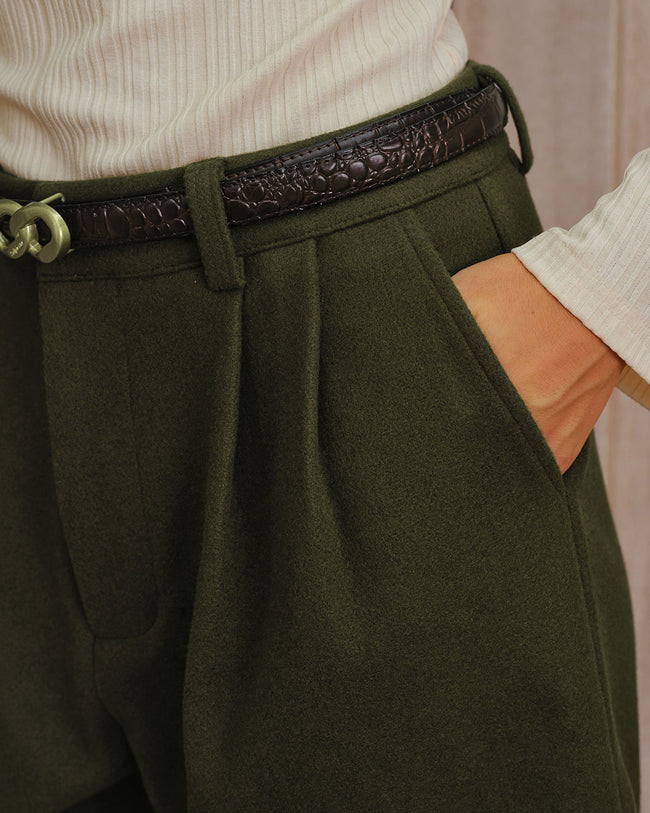 Women's Woven Polyester Shorts Bottoms - RIHOAS