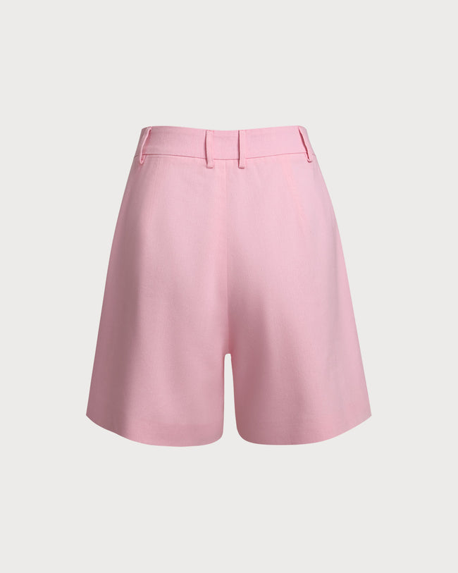 Women's Woven Polyester Shorts Bottoms - RIHOAS