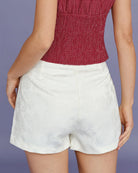 Women's Woven Polyester Shorts Bottoms - RIHOAS