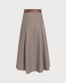 Women's Woven Polyester Skirt - RIHOAS - 02