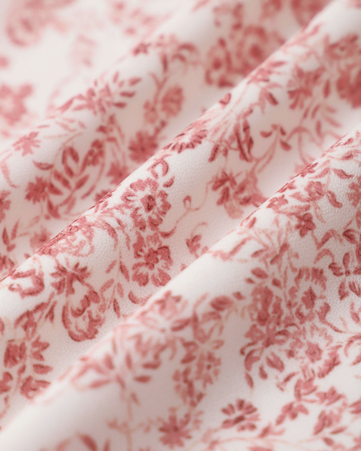 Pink Floral Elastic Waist Flared Skirt - RIHOAS