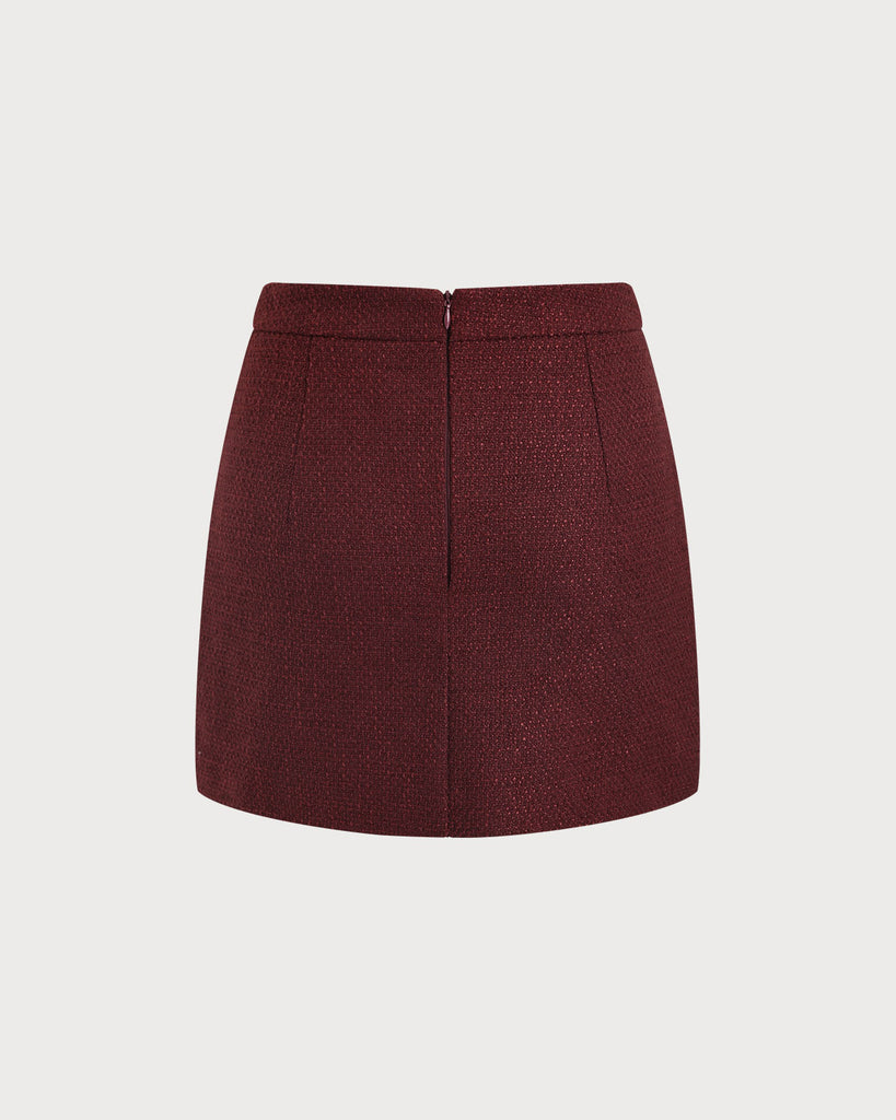 Women's Woven Polyester Skirt Bottoms - RIHOAS