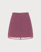 Women's Woven Polyester Skirt Bottoms - RIHOAS